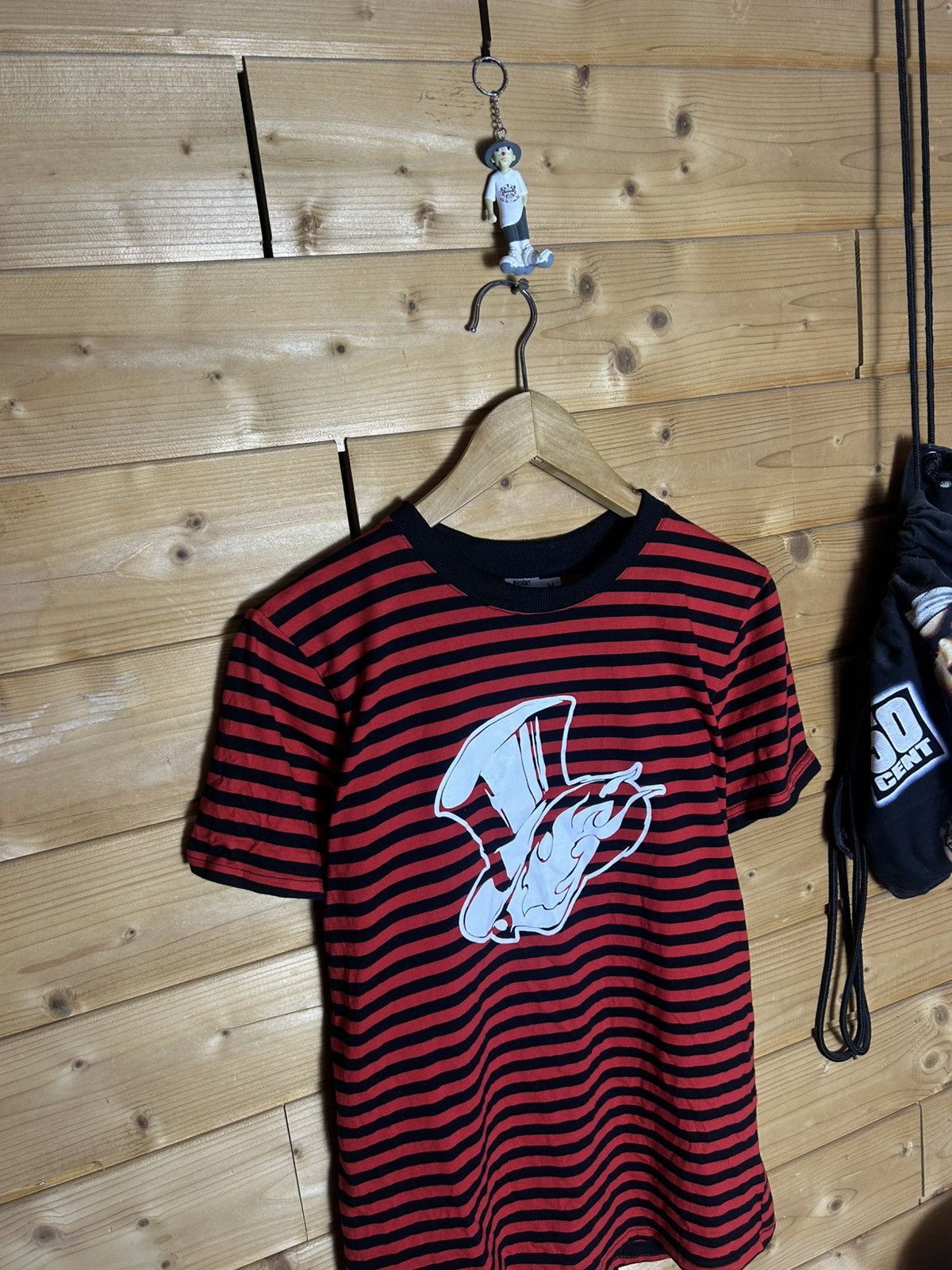 Japanese Brand Persona 5 sega video game striped t shirt Size US M / EU 48-50 / 2 - 2 Thumbnail