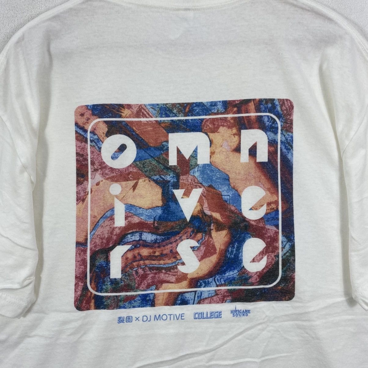 Vintage DJ Motive x College Omniverse Graphic Tee White XL Y2K Size US XL / EU 56 / 4 - 5 Thumbnail
