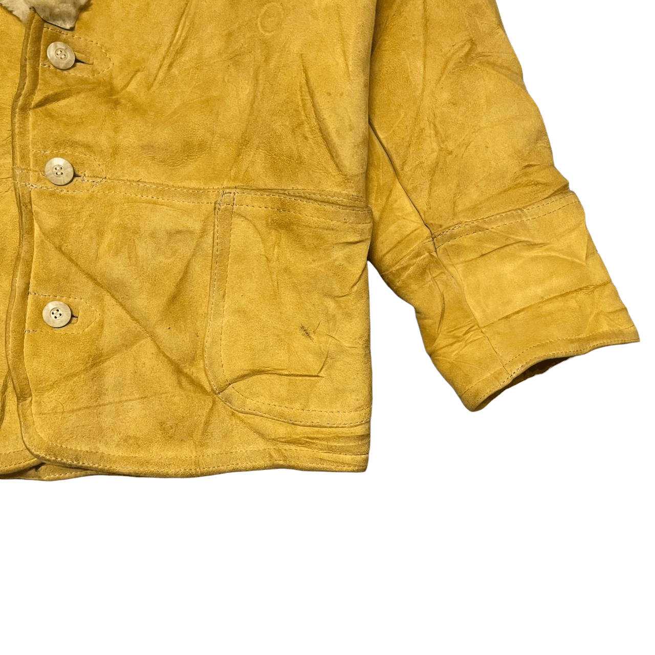 Japanese Brand Vintage Massini Sheepskin Leather Jacket Shearling Coat Size US L / EU 52-54 / 3 - 4 Thumbnail