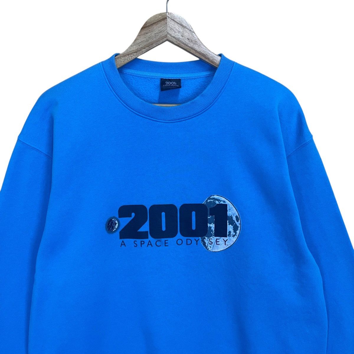 Japanese Brand Film 2001 A Space Odyssey Big Logo Crewneck Sweatshirt Size US L / EU 52-54 / 3 - 4 Thumbnail