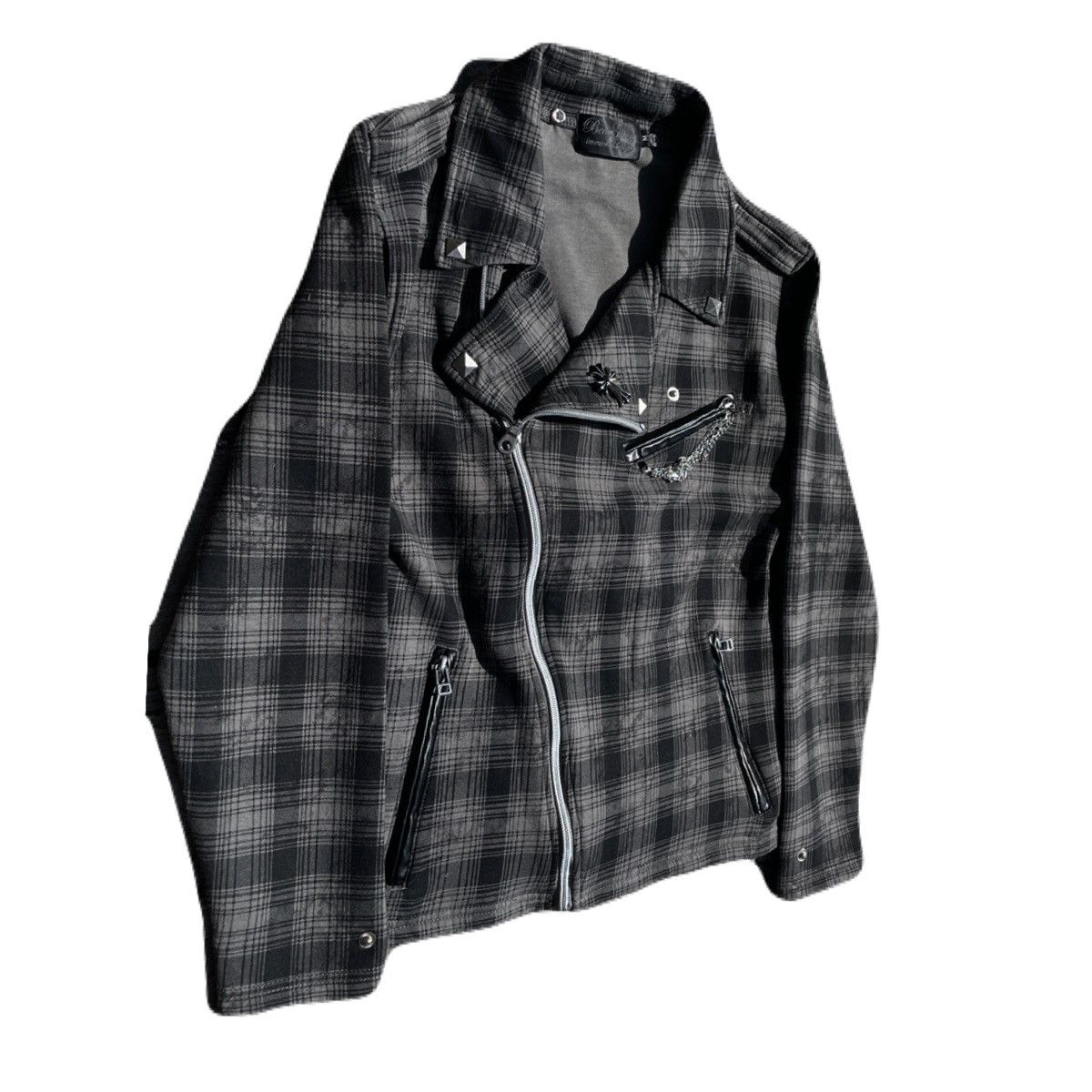 If Six Was Nine 2000s Beaumere Studded Zip Jacket Japanese archive Vkei Size US XS / EU 42 / 0 - 3 Thumbnail