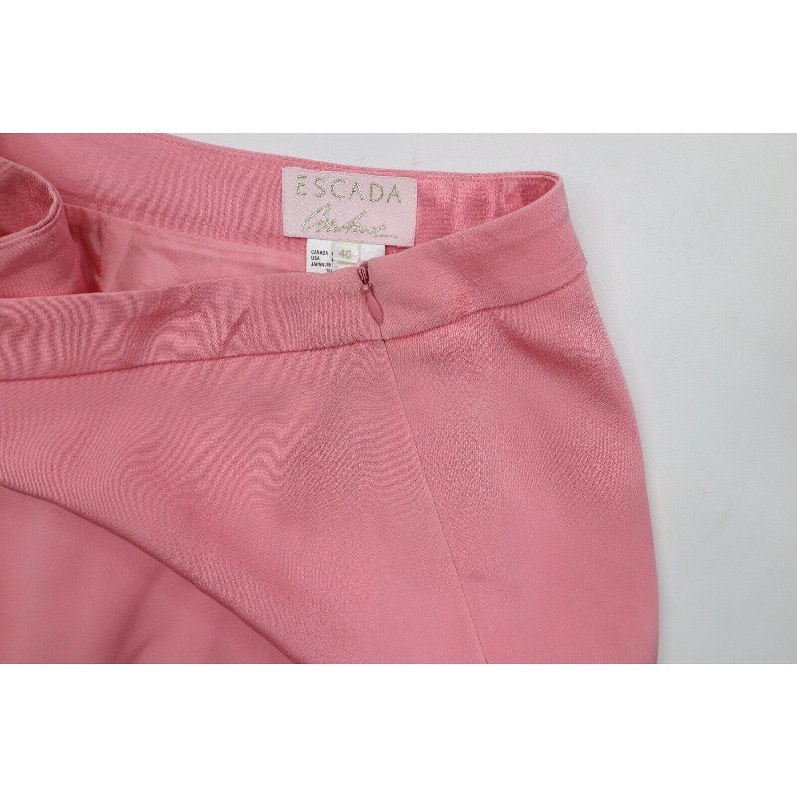 Escada Escada Couture Stretch Silk Ruffled Layered Skirt Size 40" / US 18 - 7 Thumbnail