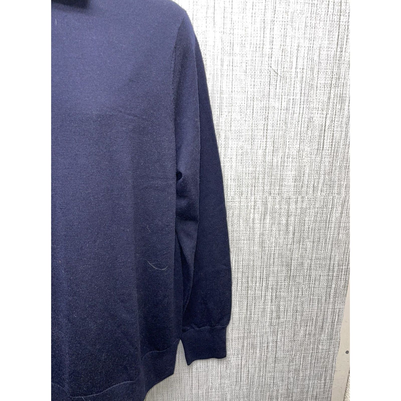 Brooks Brothers Brooks Brothers Wool Pullover Jacket Dark Blue Italian Yarn Mens XL Pullover Sweater Men XL Blue Wool Pullover Jacket? Size US XL / EU 56 / 4 - 3 Thumbnail
