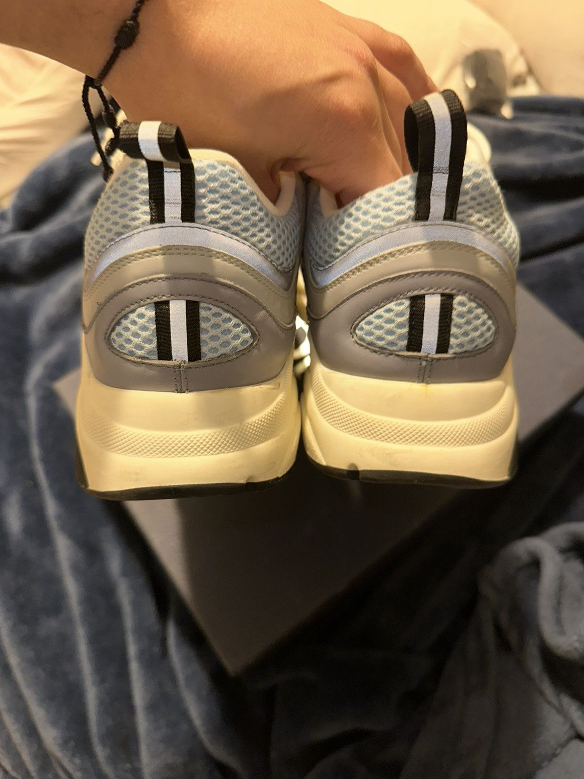 Dior Dior B22 white blue Size US 8 / EU 41 - 4 Thumbnail