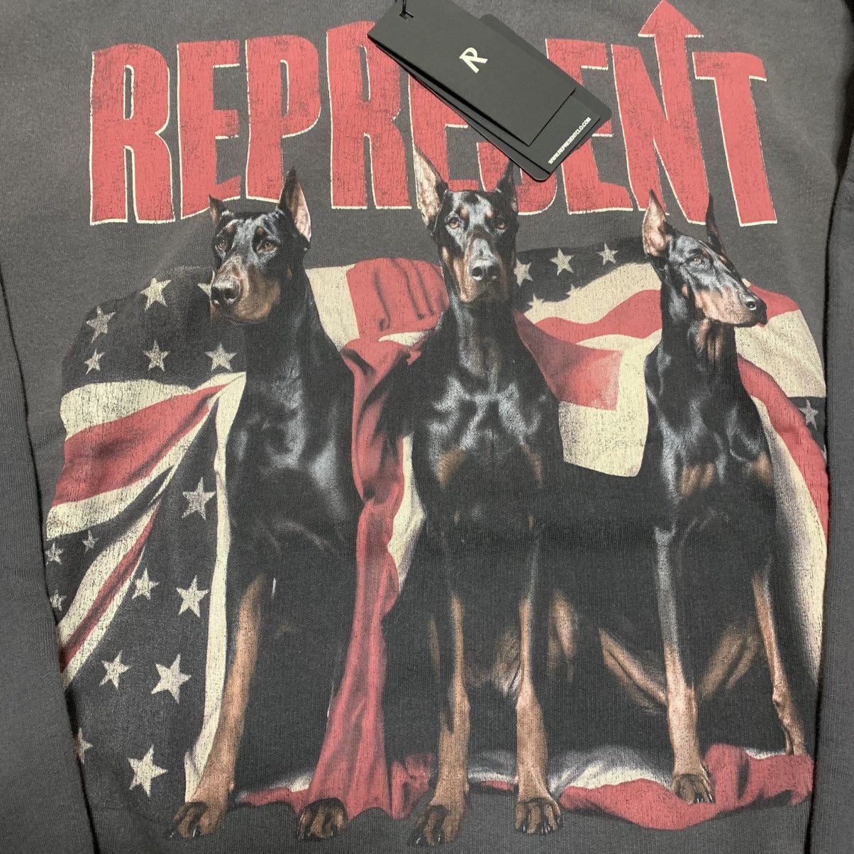 Represent Clo. Represent Large Dream On Tour Sun Fade Grey Hoodie Size US L / EU 52-54 / 3 - 3 Thumbnail