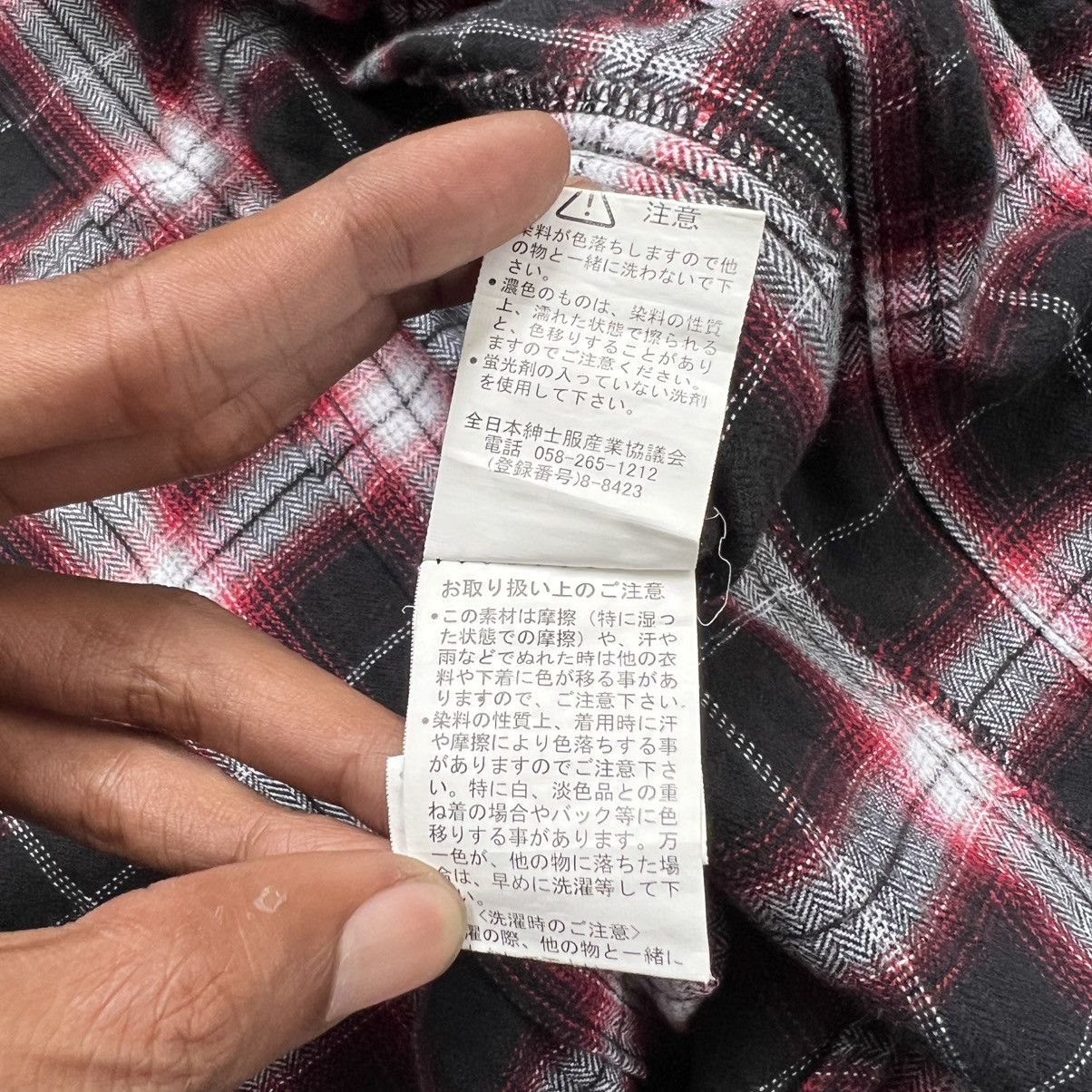 In The Attic 2000’s In The Attic Vkei Style Zip Flannel Shirt Size US M / EU 48-50 / 2 - 12 Thumbnail