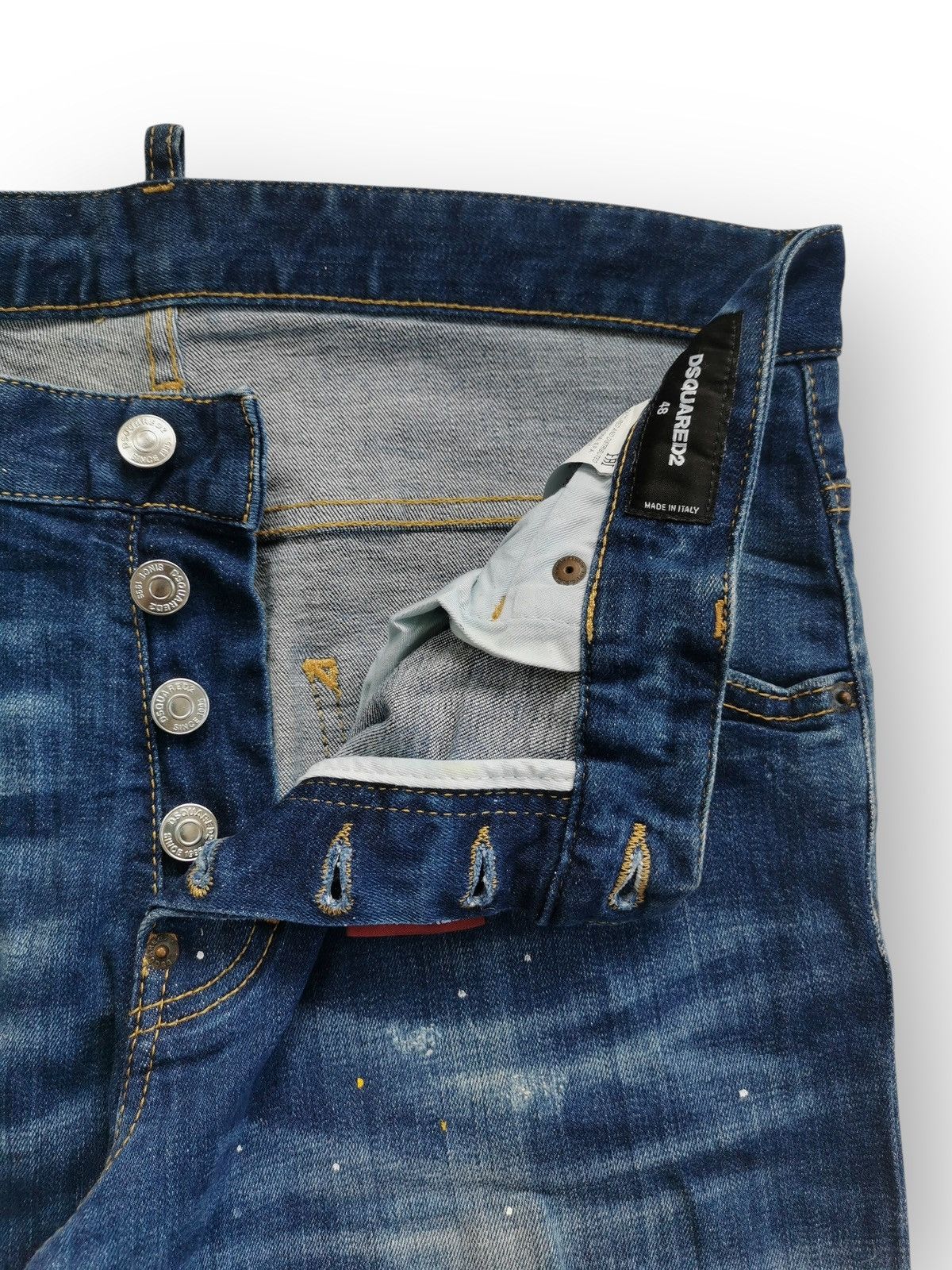 Dsquared2 Dsquared2 Distressed Denim Jeans 🔹Size 33”x29”🔸 Size US 33 - 10 Thumbnail
