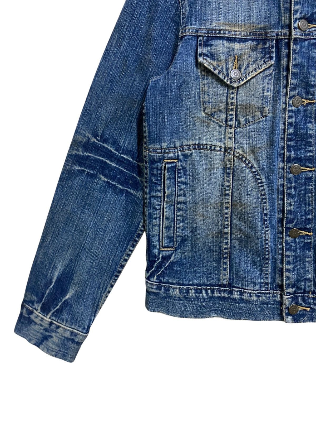 Tornado Mart Rare Vintage Japanese Brand Tornado Mart Denim Jacket 1990s Size US L / EU 52-54 / 3 - 5 Thumbnail