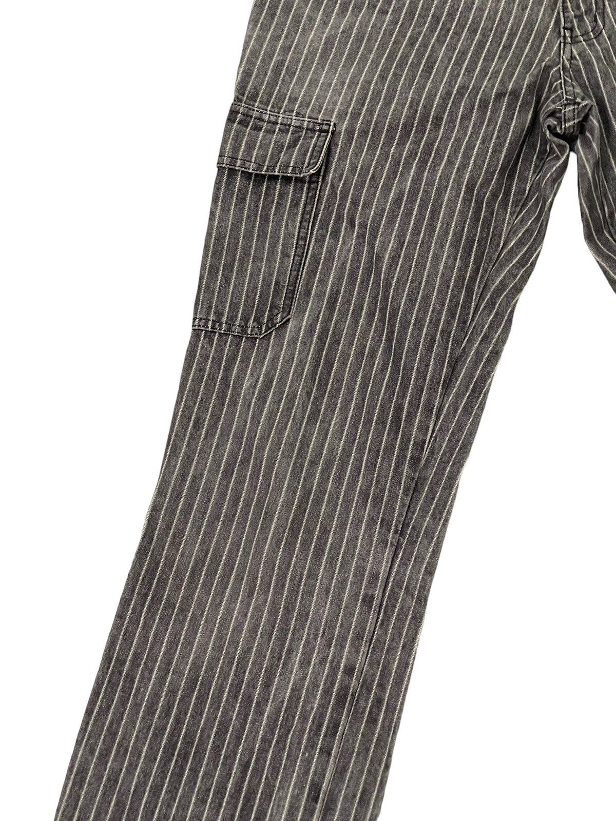 Japanese Brand Cargo Jeans Striped Rageblue Japan Regular 7🟦7 Size US 30 / EU 46 - 4 Thumbnail