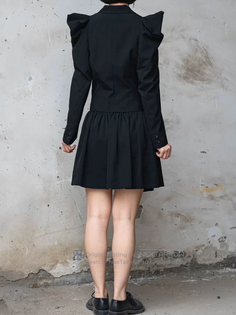 Comme des Garcons Comme Des Garcons Early Black Deformed Blazer Size M / US 6-8 / IT 42-44 - 5 Thumbnail