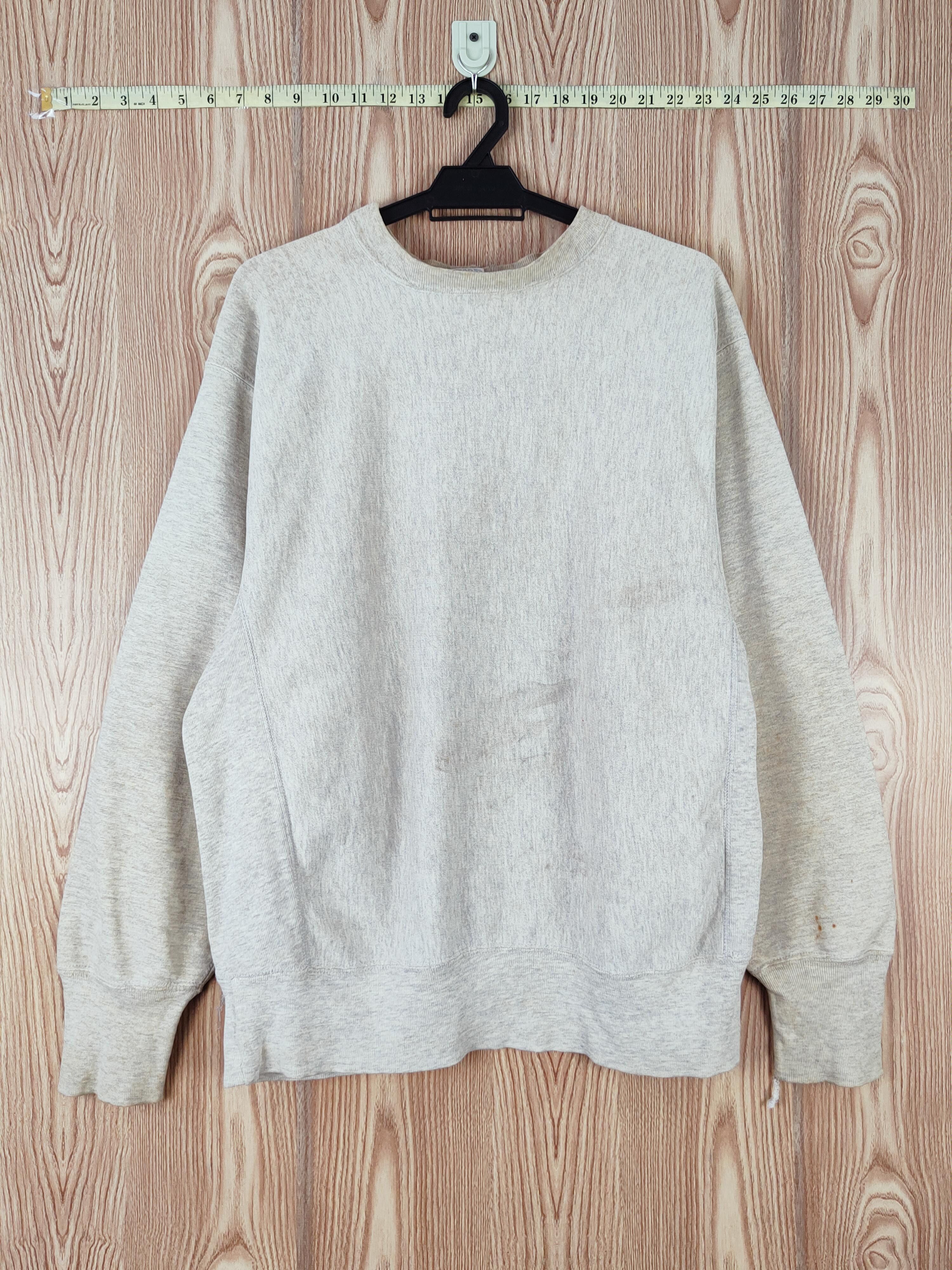 Champion Old Vintage 💥 Champion Gray Faded Sweatshirts (USA) Size US XL / EU 56 / 4 - 8 Thumbnail