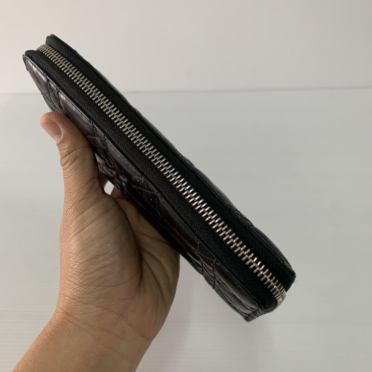 Dior Christian Dior Black Long Wallet Size ONE SIZE - 7 Thumbnail