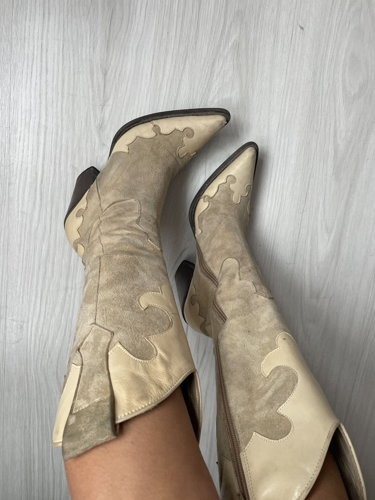 Sandro Sandra cowboy boots Size US 6.5 / IT 36.5 - 2 Thumbnail