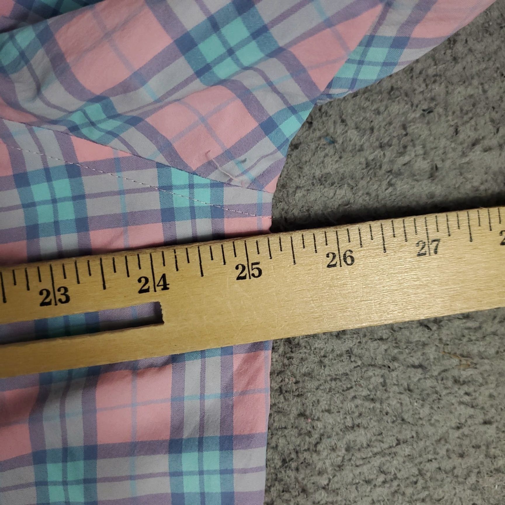 Vineyard Vines Vineyard Vines Shirt Mens XL Pink Plaid Slim Fit Cooper Performance Nylon Shirt Size US XL / EU 56 / 4 - 5 Thumbnail