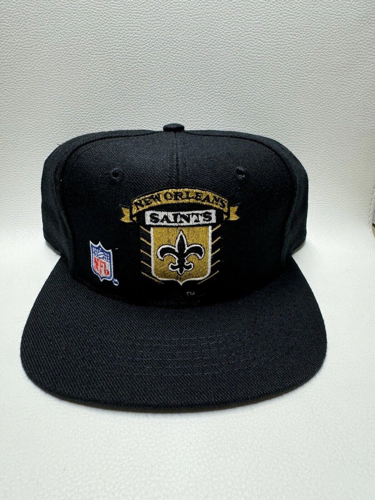 NFL × Vintage Vintage NFL New Orleans Saints Pro One SnapBack Hat Wool Size ONE SIZE - 1 Thumbnail