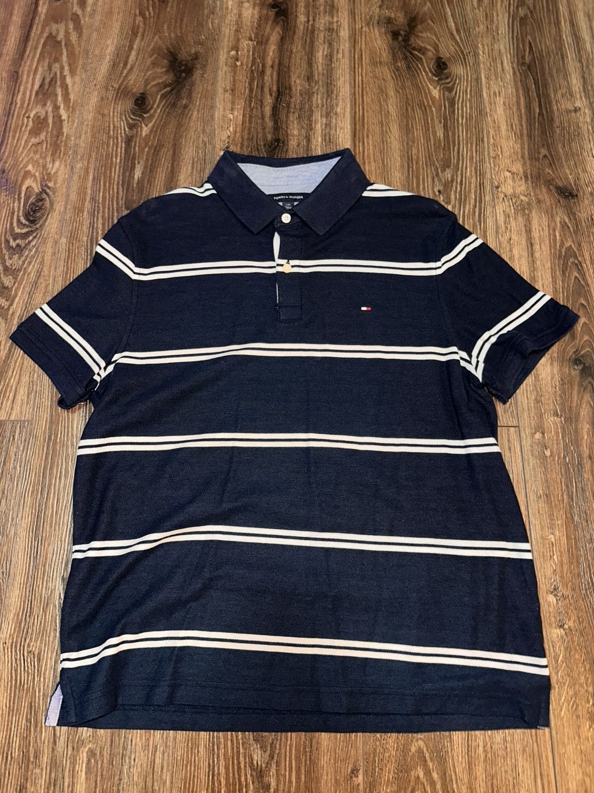 Tommy Hilfiger Tommy Hilfiger Polo Size US L / EU 52-54 / 3 - 1 Thumbnail