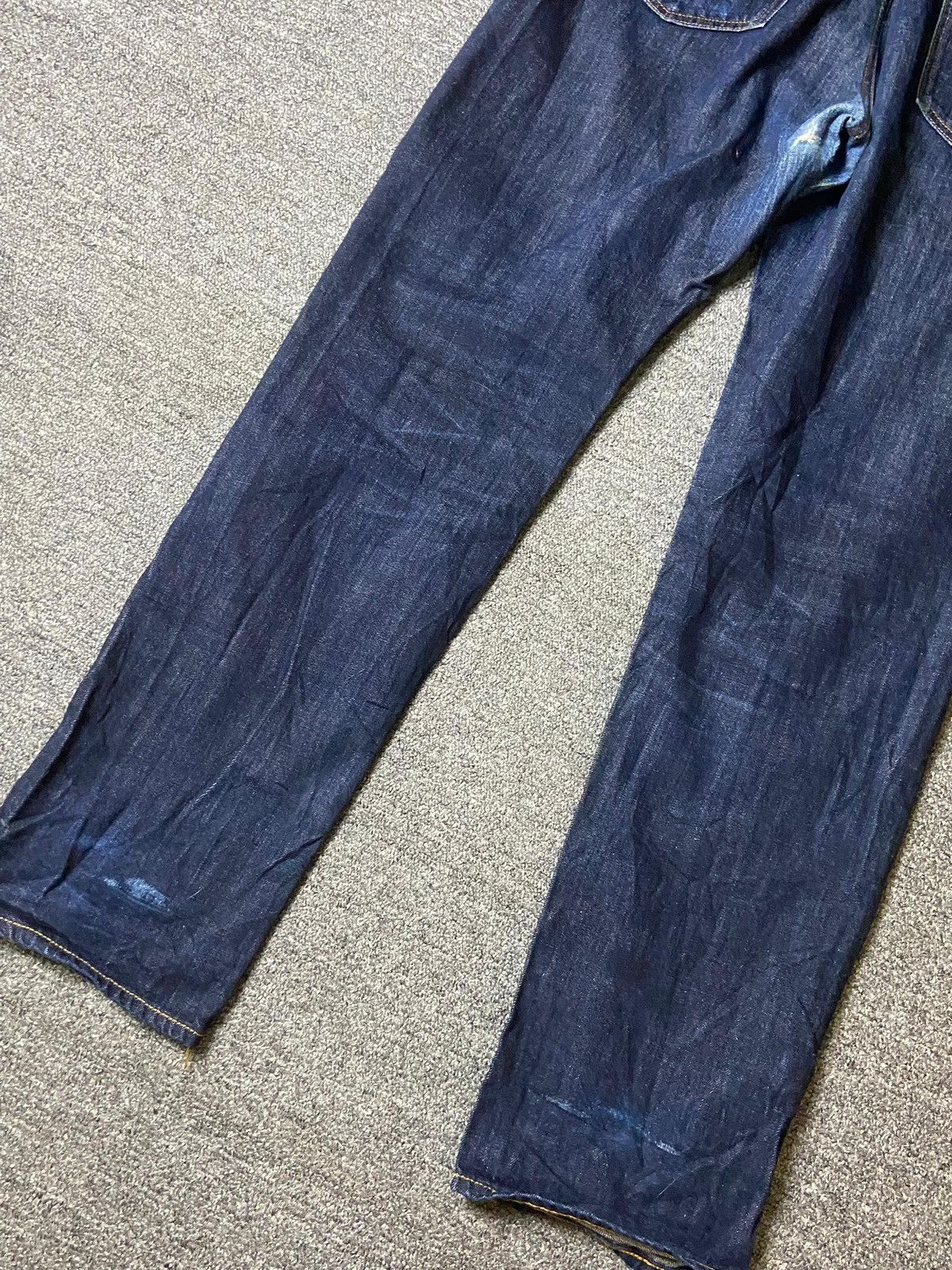 GU × Japanese Brand × Vintage GU Japanese Brand Straight Cut Denim Jeans (128) Size US 32 / EU 48 - 3 Thumbnail