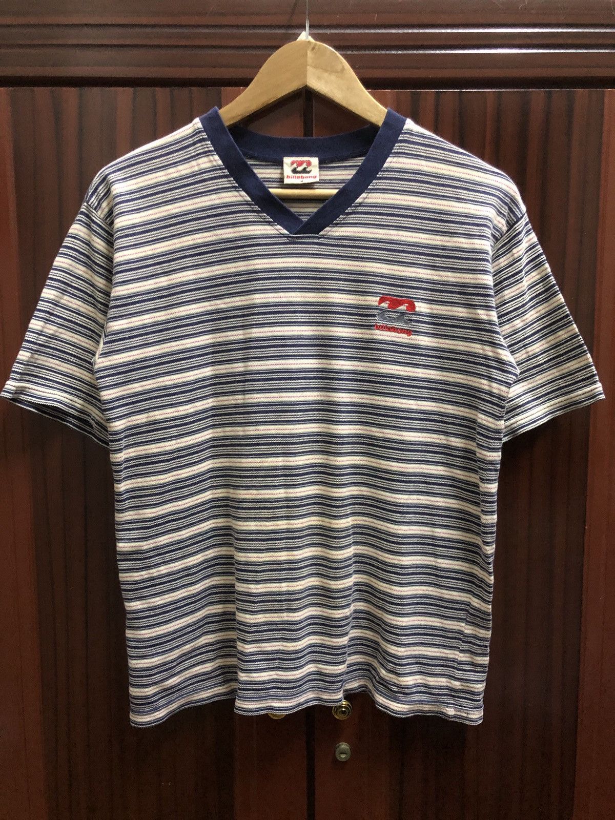 Billabong Vintage Billabong Striped Tshirts Size US M / EU 48-50 / 2 - 1 Thumbnail