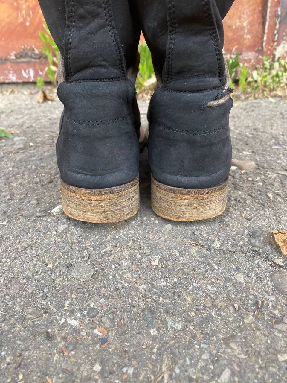 If Six Was Nine × Japanese Brand Vintage As 98 Guidi style Faded Biker High Boots Size US 6 / EU 39 - 6 Thumbnail