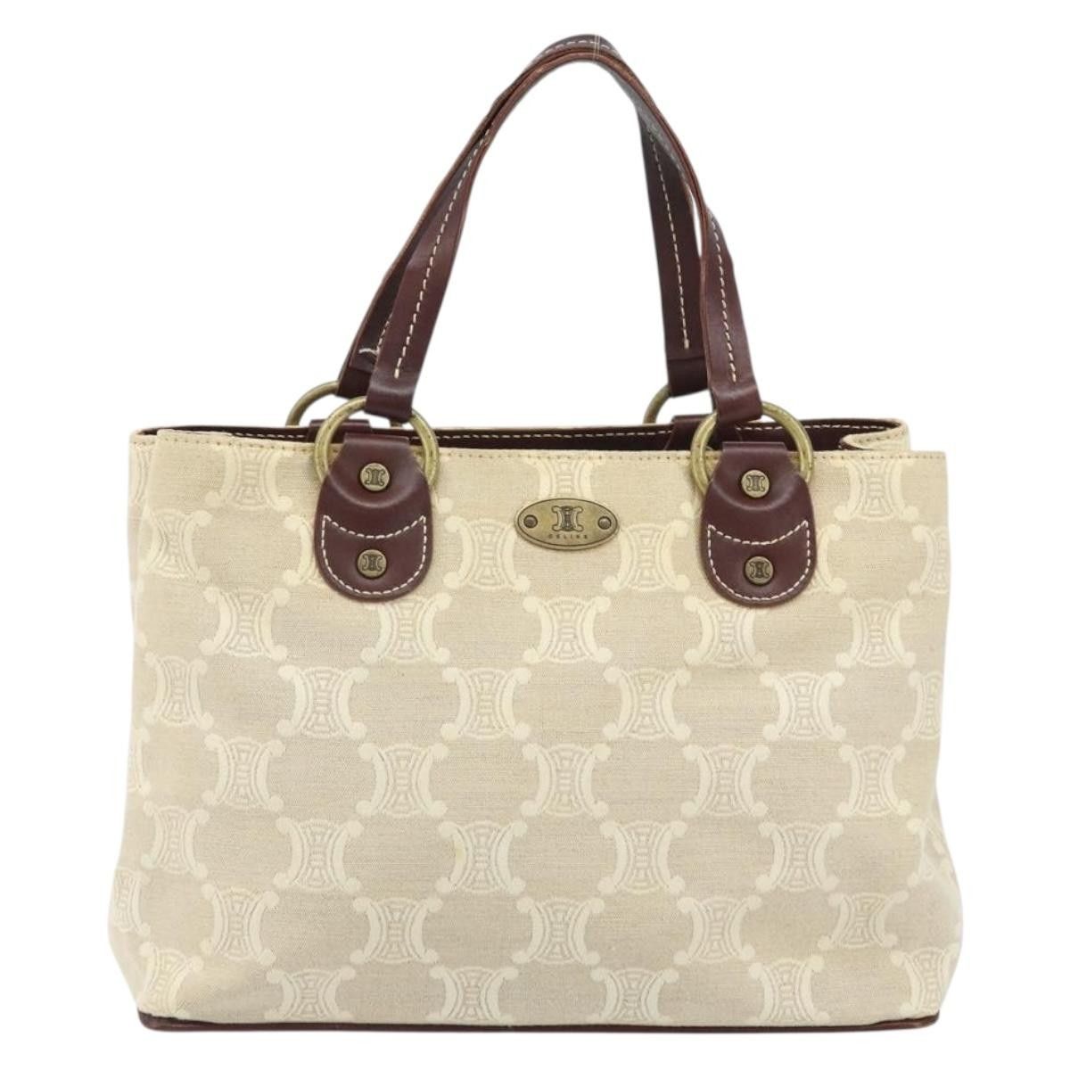 Celine Celine Vintage Macadam Canvas and Leather Size ONE SIZE - 1 Thumbnail