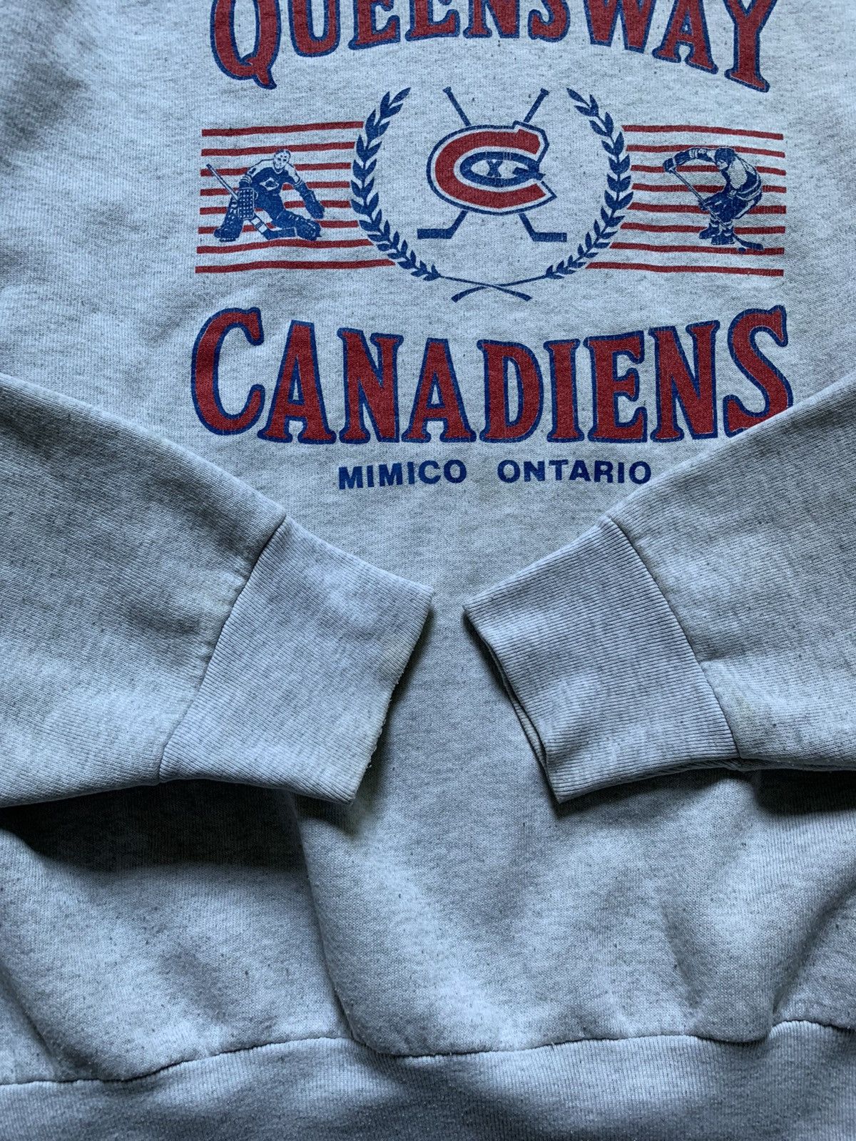 Fruit Of The Loom × NHL × Vintage Vintage NHL Sweatshirt Big Logo Baggy Y2K Canada USA Size US L / EU 52-54 / 3 - 3 Thumbnail