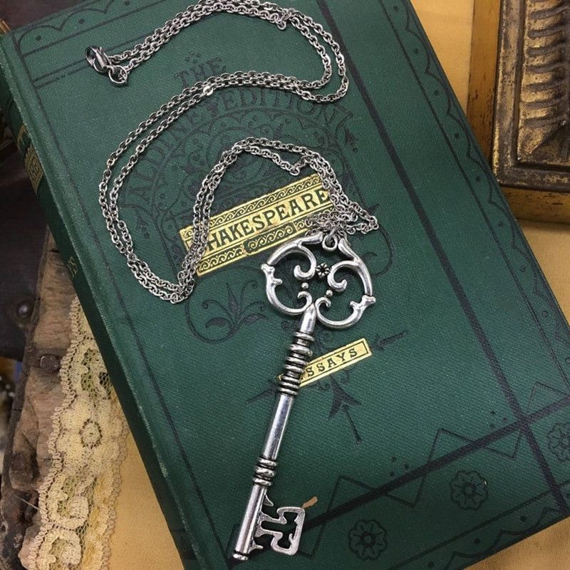 Jewelry Secret Garden Key Pendant Necklace Size ONE SIZE - 2 Thumbnail