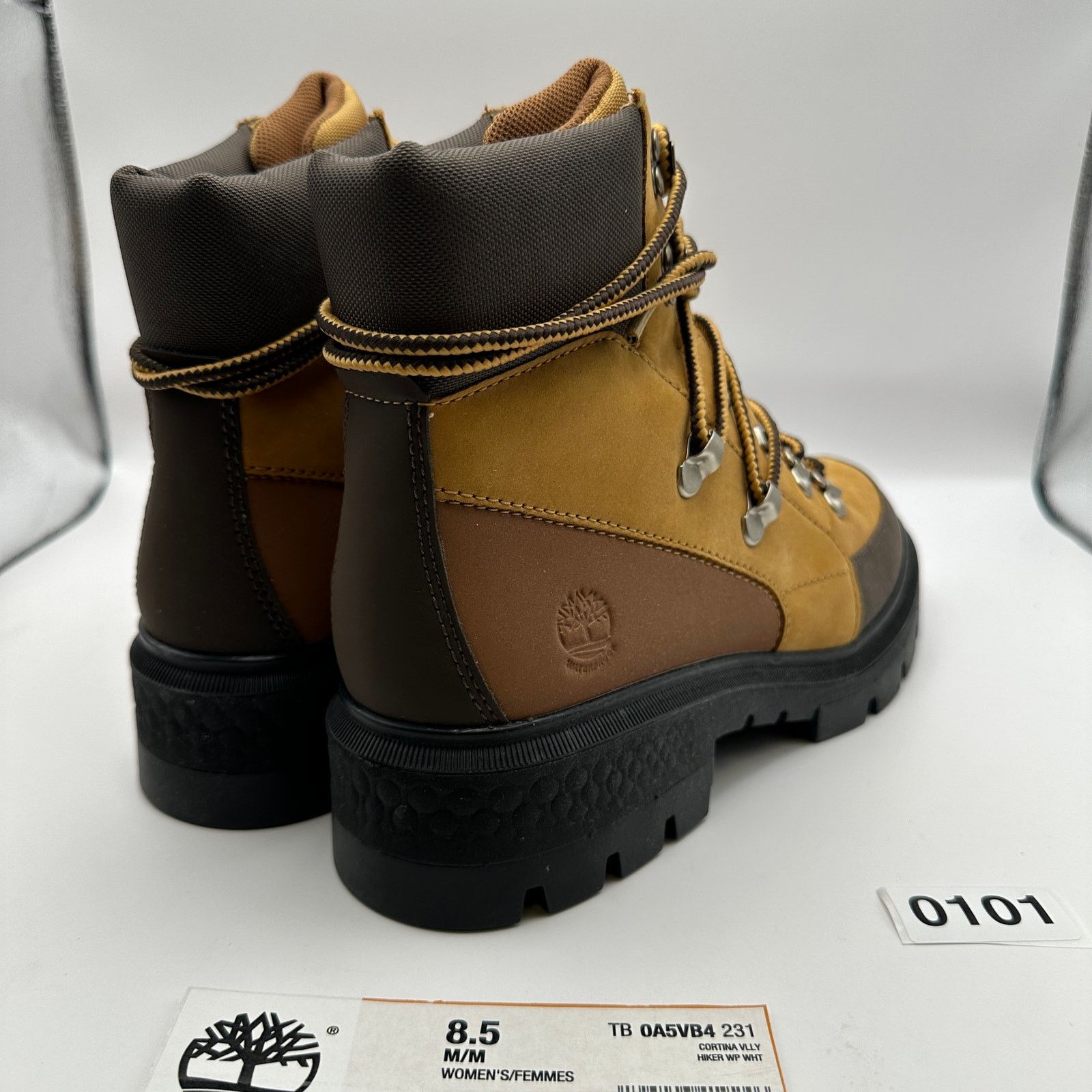 Timberland Timberland Womens 8.5 Cortina Valley Waterproof Wheat Size US 8.5 / IT 38.5 - 4 Thumbnail