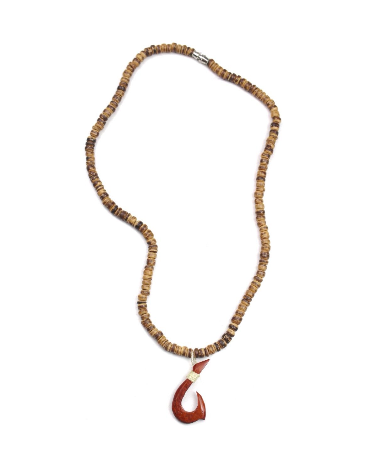 Hysteric Glamour 2000S JAPANESE MADE TRIBAL HEISHI BEAD NECKLACE CARVED HOOK Size ONE SIZE - 1 Thumbnail