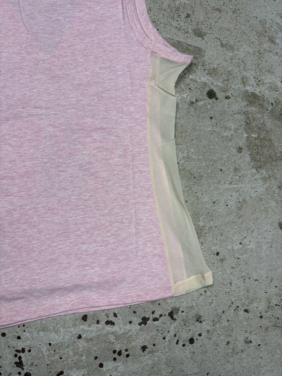 Dolce & Gabbana Vintage 2000s Dolce & Gabbana Freedom Tank Top T Shirt Mesh Size L / US 10 / IT 46 - 11 Thumbnail