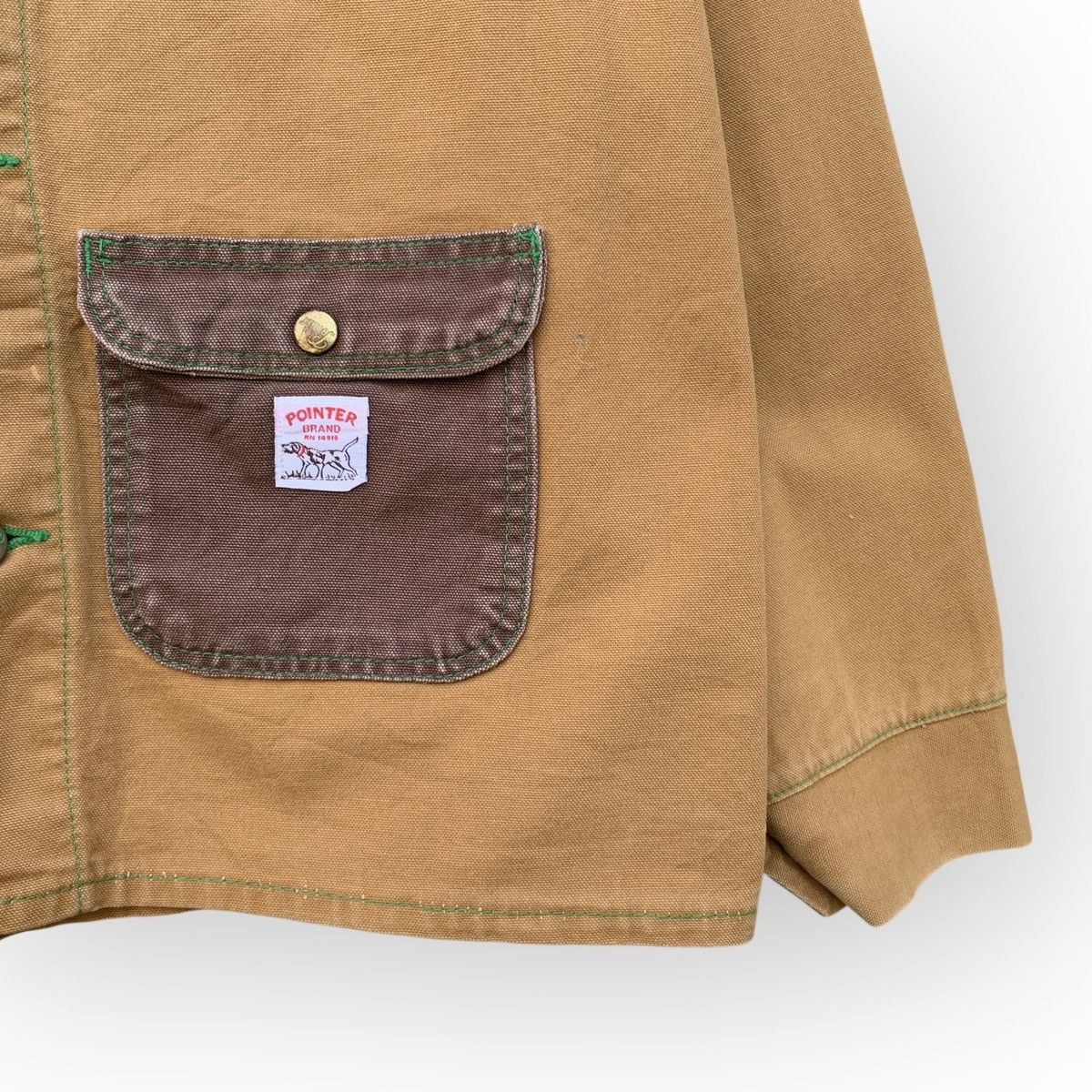 Vintage VINTAGE 90s POINTER USA DUCK CANVAS CHORE JACKET Size US L / EU 52-54 / 3 - 7 Thumbnail