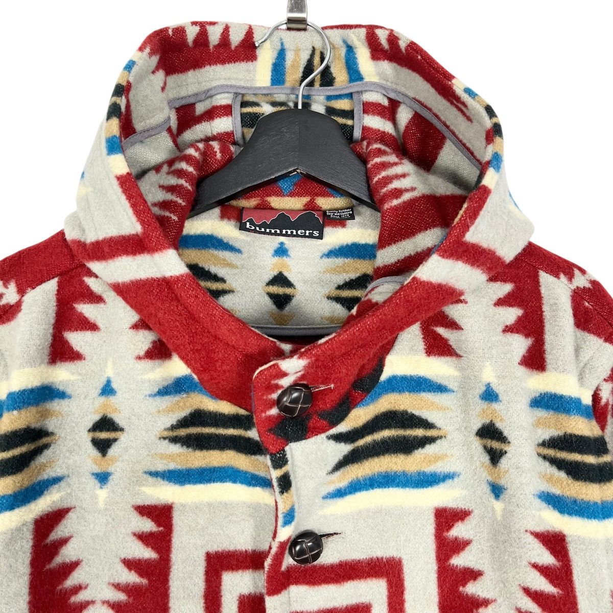 Native Bummers Outdoor Navajo Wool Hoodie Coat Size M / US 6-8 / IT 42-44 - 5 Thumbnail