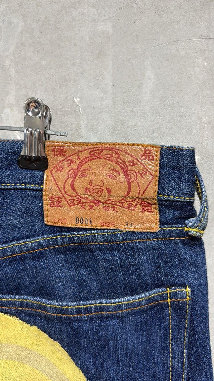 Evisu EVISU Lot 0001 Hand-Painted Seagull Denim Size US 36 / EU 52 - 2 Thumbnail