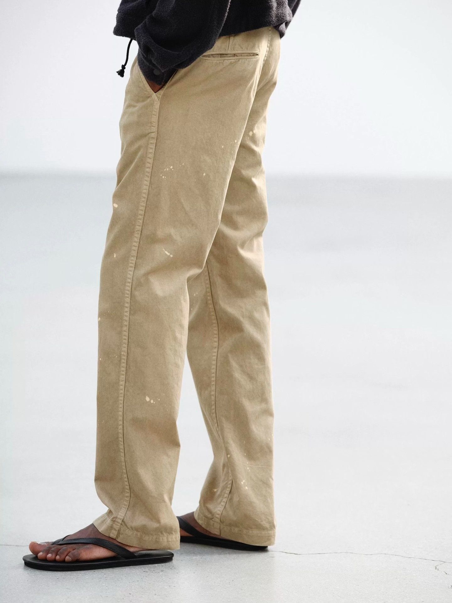 Auralee AURALEE FINX LIGHT CHINO PANTS Size US 41 - 3 Thumbnail