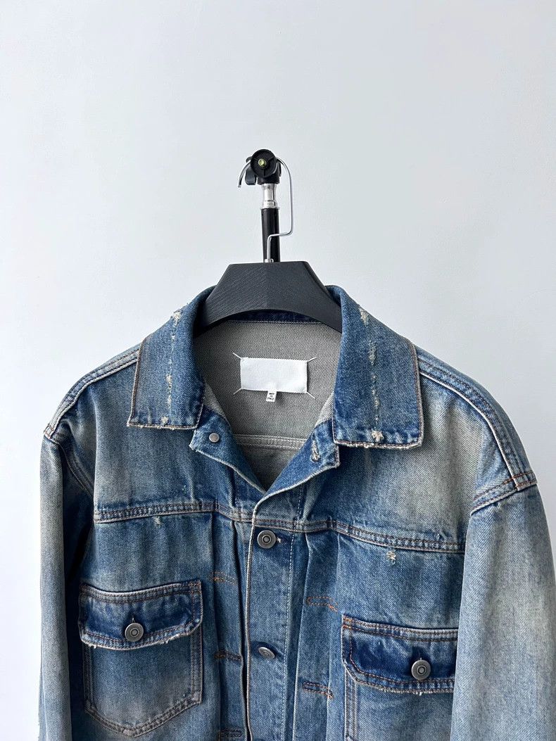 Maison Margiela Maison Margiela Make old and destroy denim jackets Size US S / EU 44-46 / 1 - 2 Thumbnail