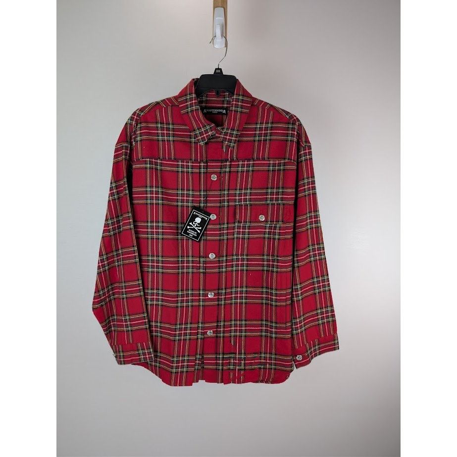 Mastermind Japan o1rshd1 Button Shirt in Multicolor Size US M / EU 48-50 / 2 - 2 Thumbnail