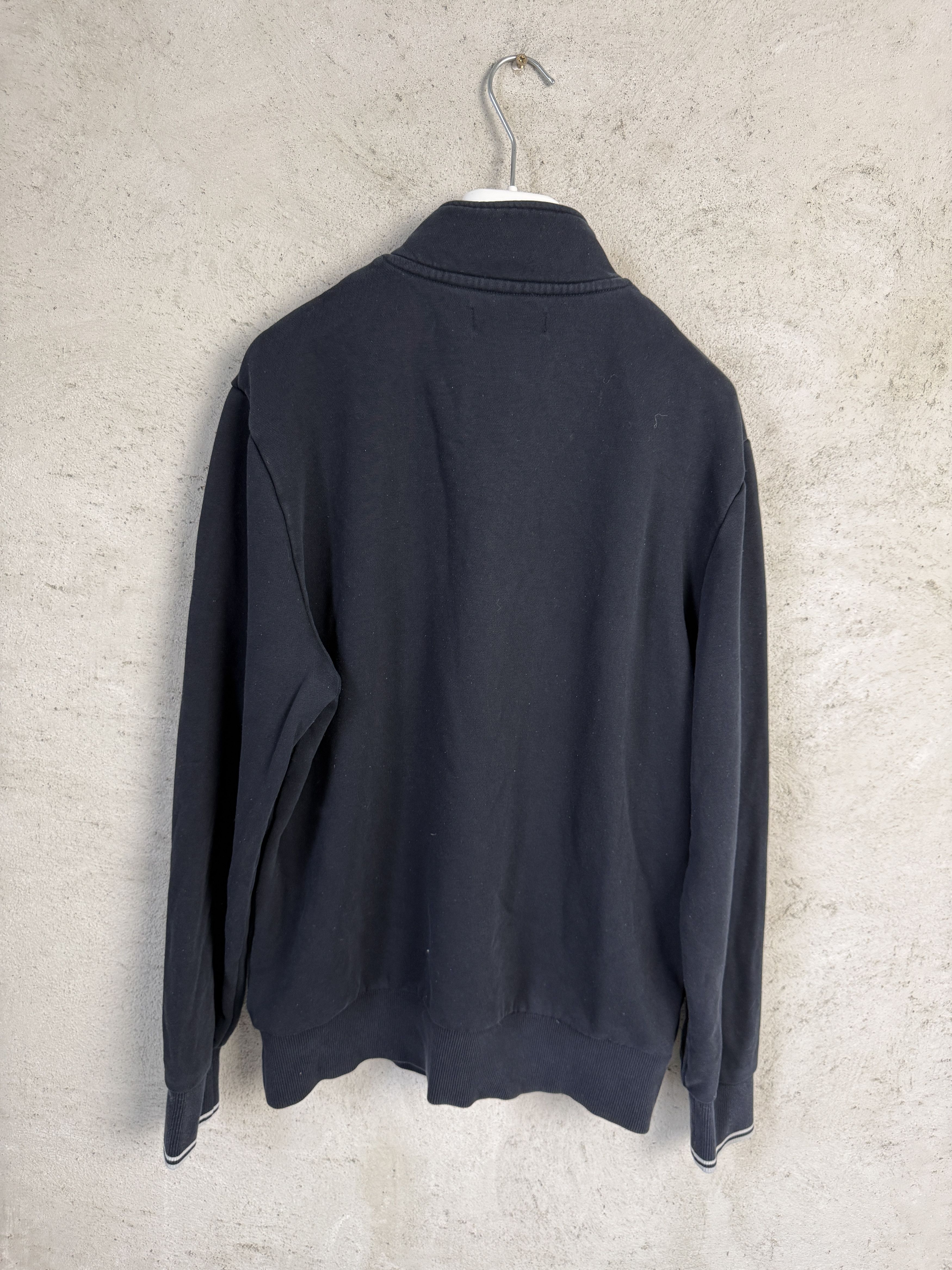 Fred Perry Fred Perry small logo quarter zip sweatshirt casual Size US L / EU 52-54 / 3 - 6 Thumbnail