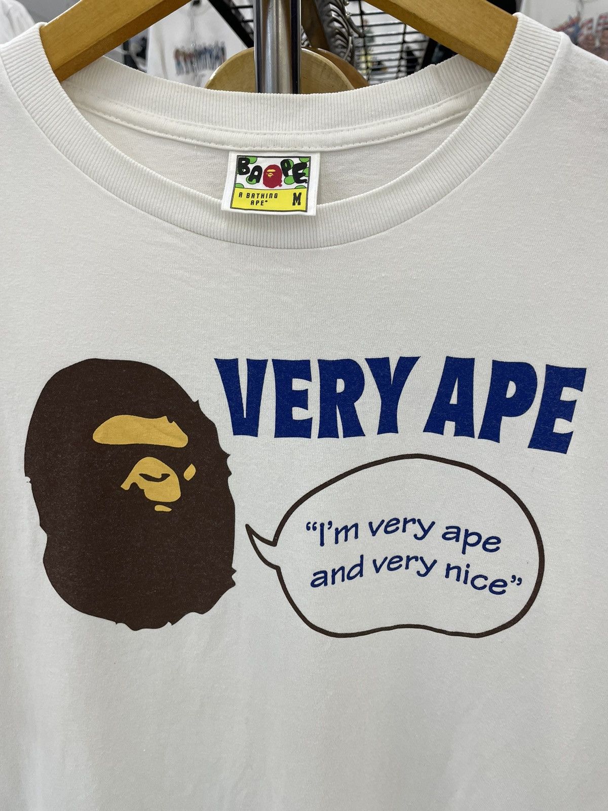 Bape × Vintage Very Ape Tee Size US M / EU 48-50 / 2 - 2 Thumbnail