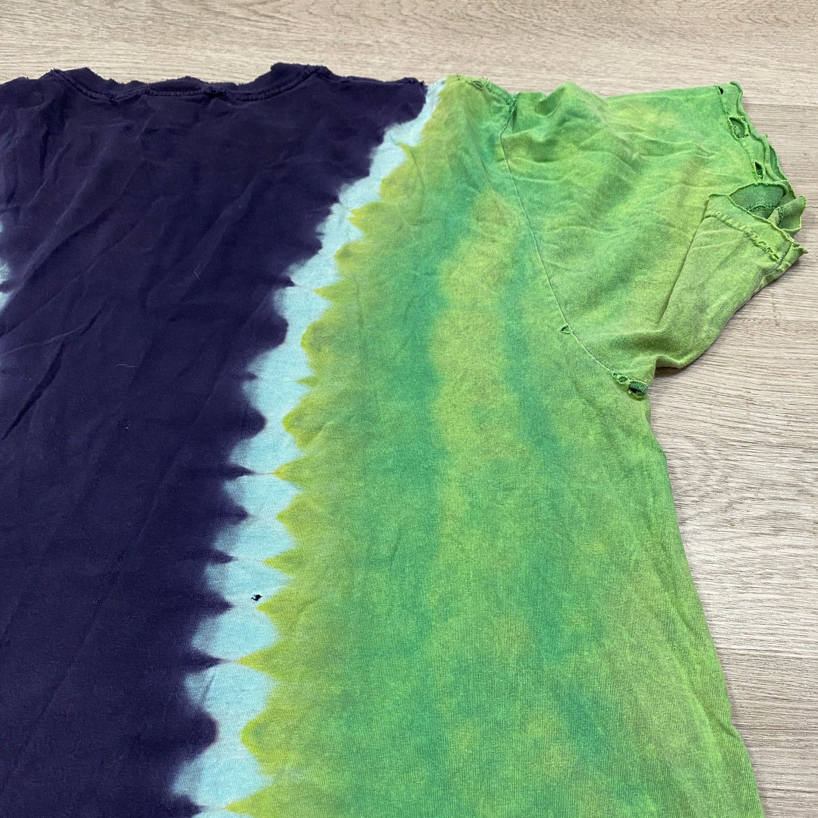 Habitat × Vintage Vintage Habitat Tie Dye Wolf AOP T Shirt Men's XL Grunge Size US XL / EU 56 / 4 - 12 Thumbnail