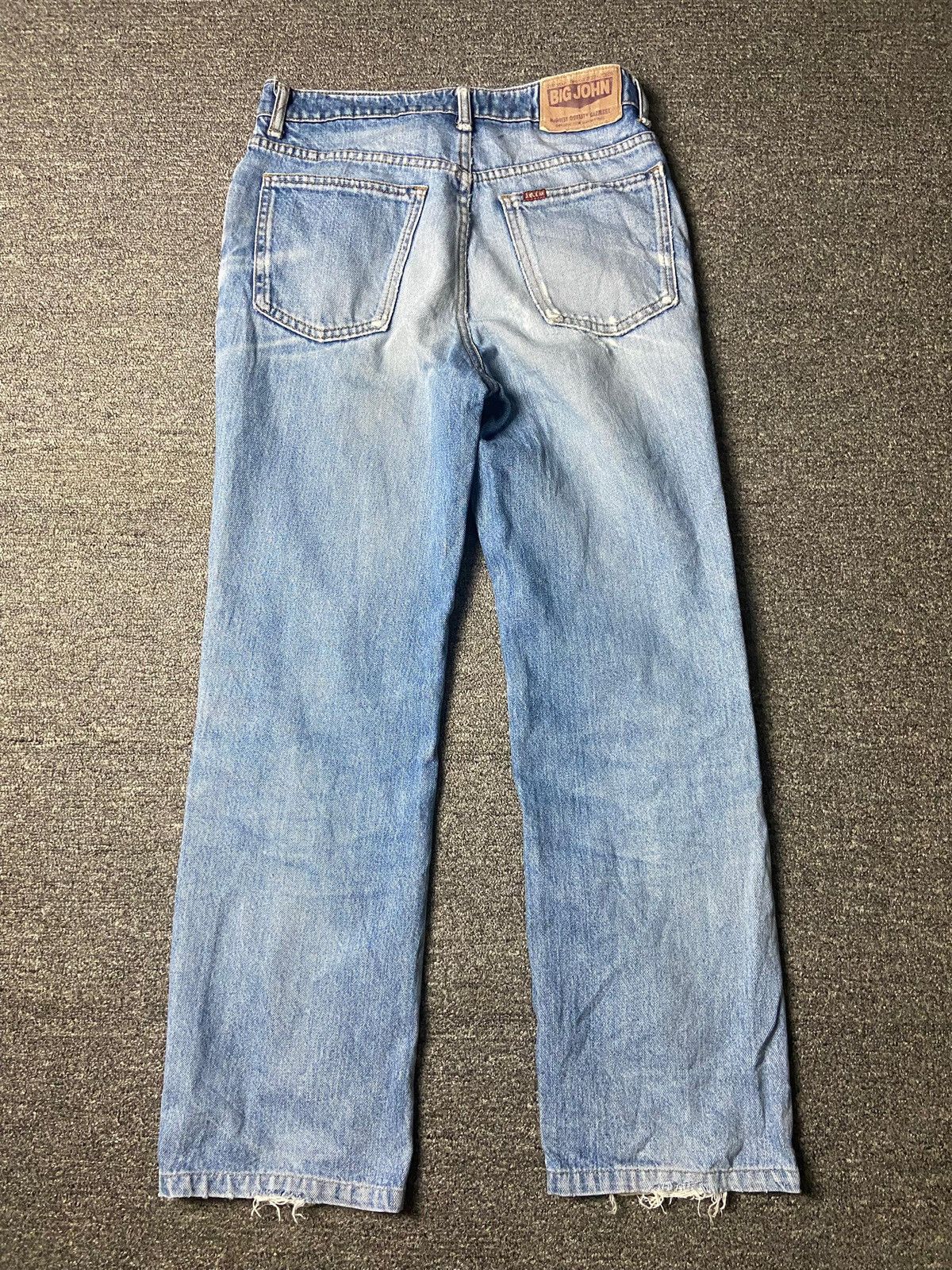 Big John BIG JOHN Distressed Denim Ripped Jeans (138) Size US 29 - 2 Thumbnail