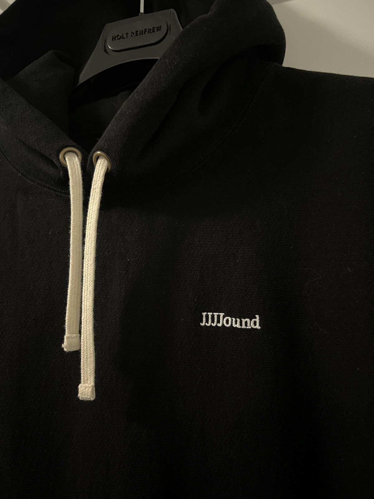 JJJJound M Classic JJJJound Logo Hoodie Sweatshirt Black Size US M / EU 48-50 / 2 - 2 Thumbnail