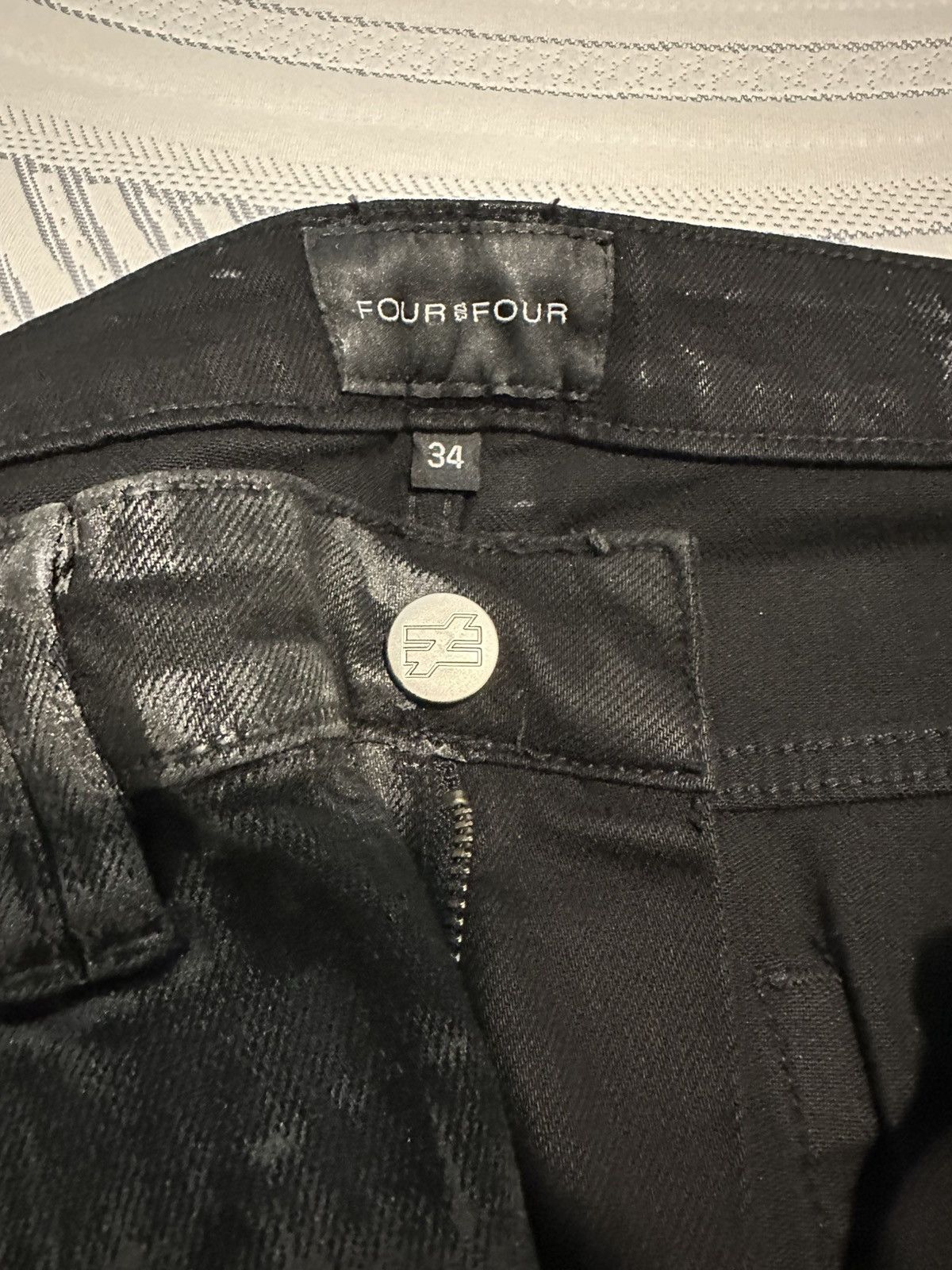 Other Black Flared Denim Size US 34 / EU 50 - 4 Thumbnail