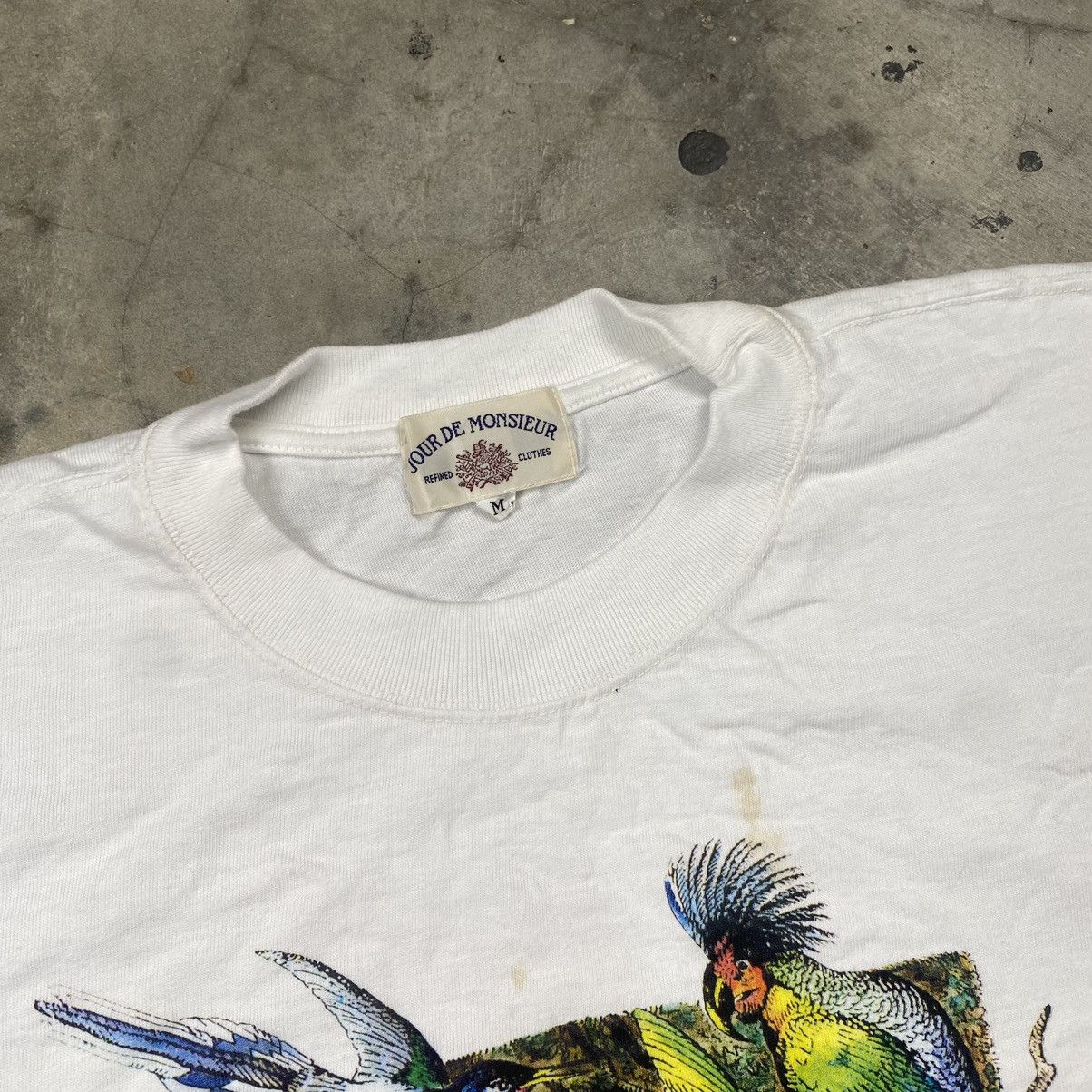 Habitat × Vintage y2k Jour de Monsieur Habitat Art Graphic Tee Size US M / EU 48-50 / 2 - 3 Thumbnail