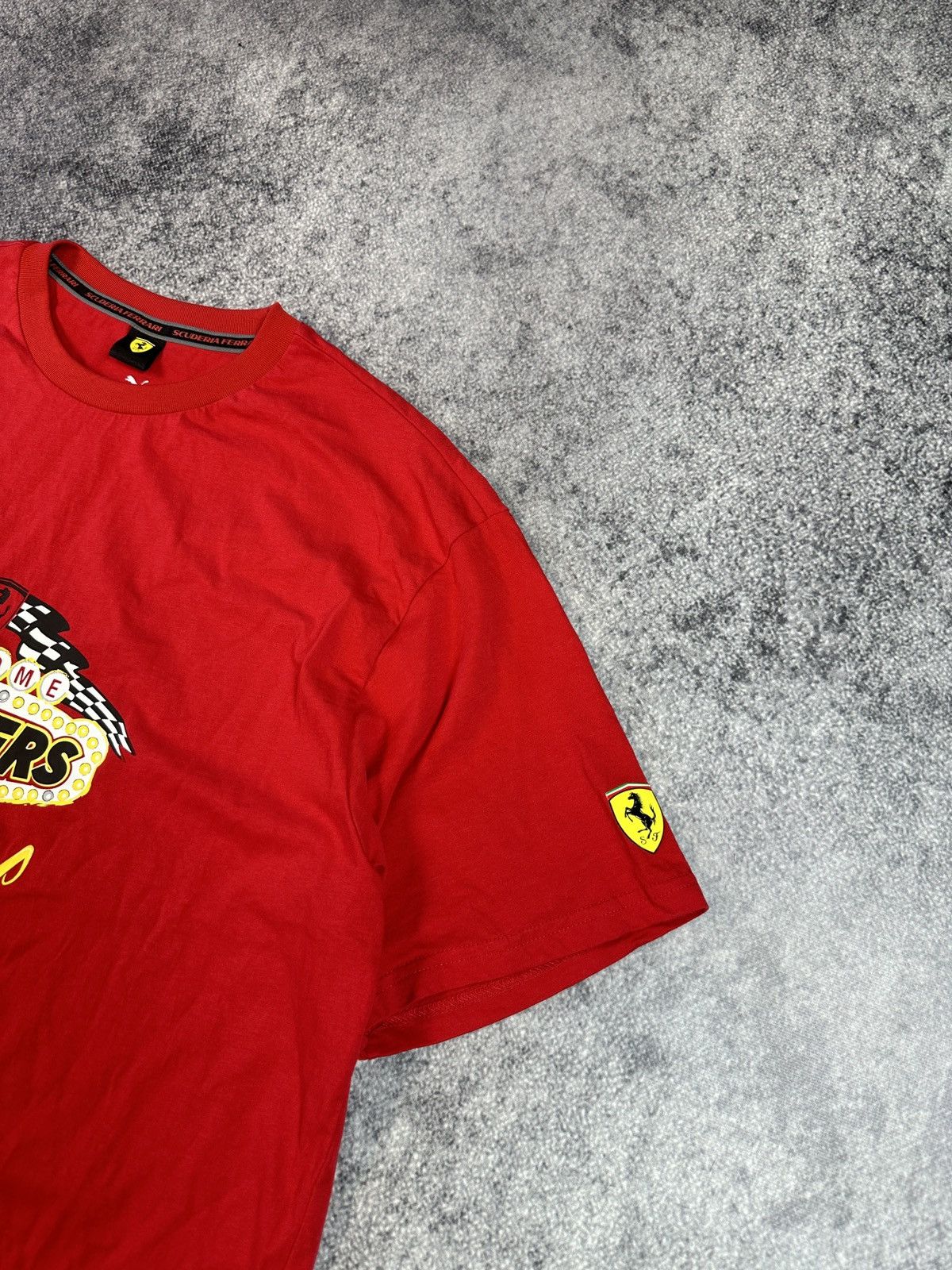 Ferrari × Puma Puma Ferrari Las Vegas Logo T-shirt Logo Streetwear XL Size US XL / EU 56 / 4 - 3 Thumbnail