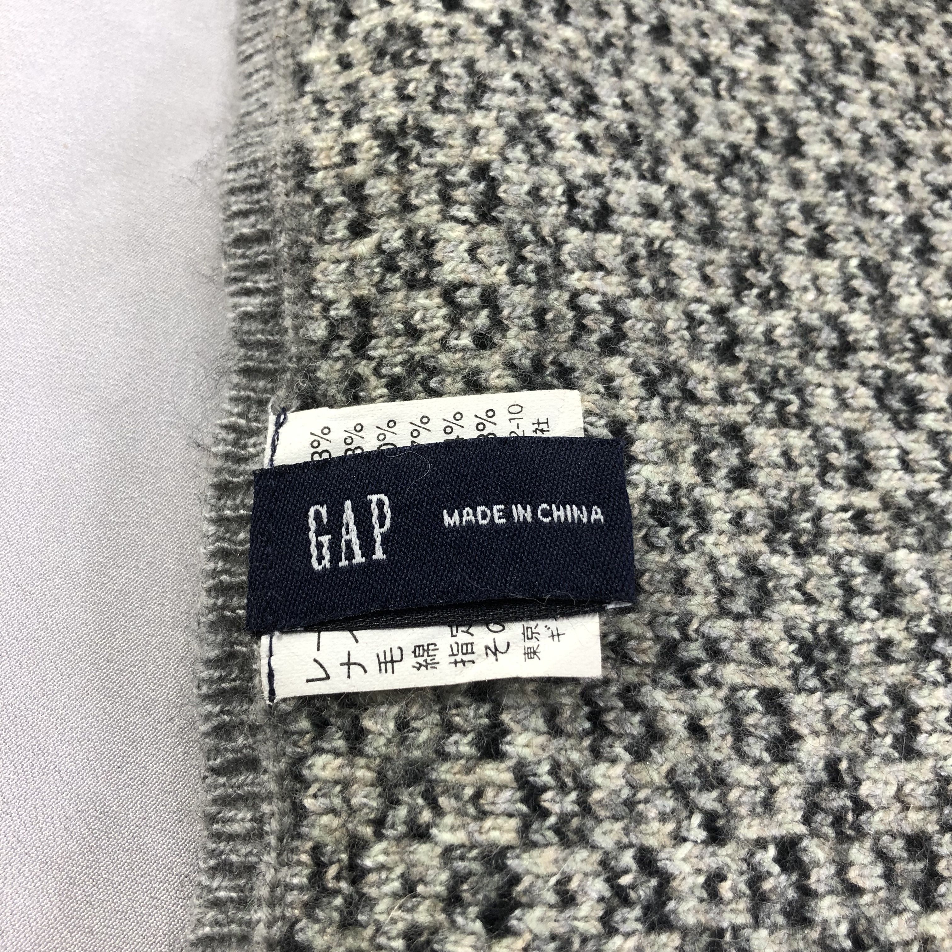 Gap GAP Wool Scarf Muffler V1433 Size ONE SIZE - 4 Thumbnail