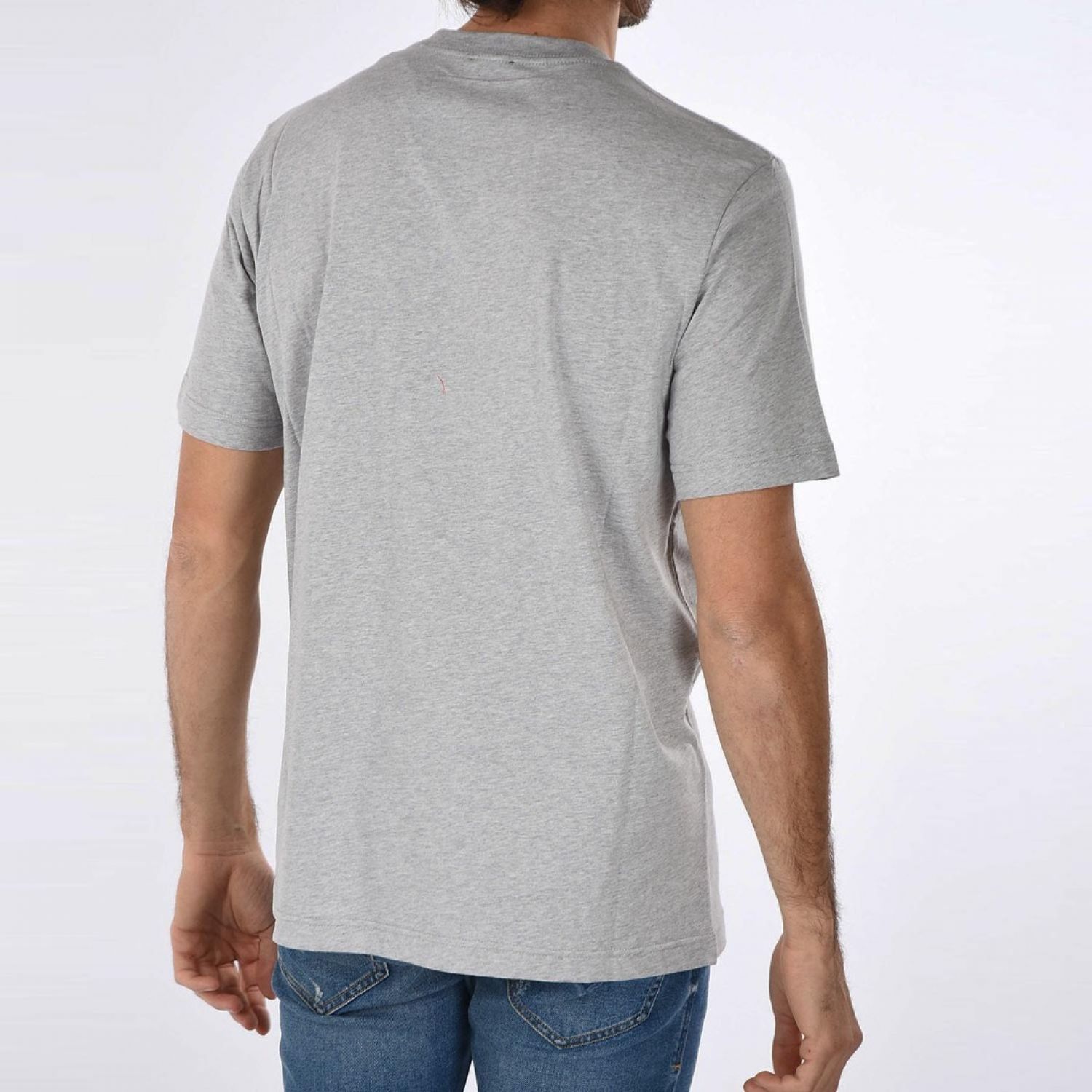 Diesel o1mle1025 T-Just Divstroyed T-Shirt in Gray Size US L / EU 52-54 / 3 - 3 Thumbnail