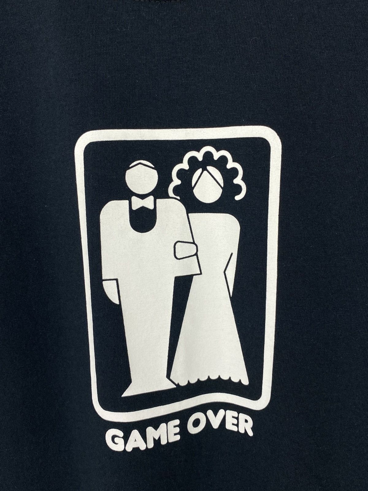 Vintage Vintage Game Over Wedding T-Shirt Size US M / EU 48-50 / 2 - 3 Thumbnail