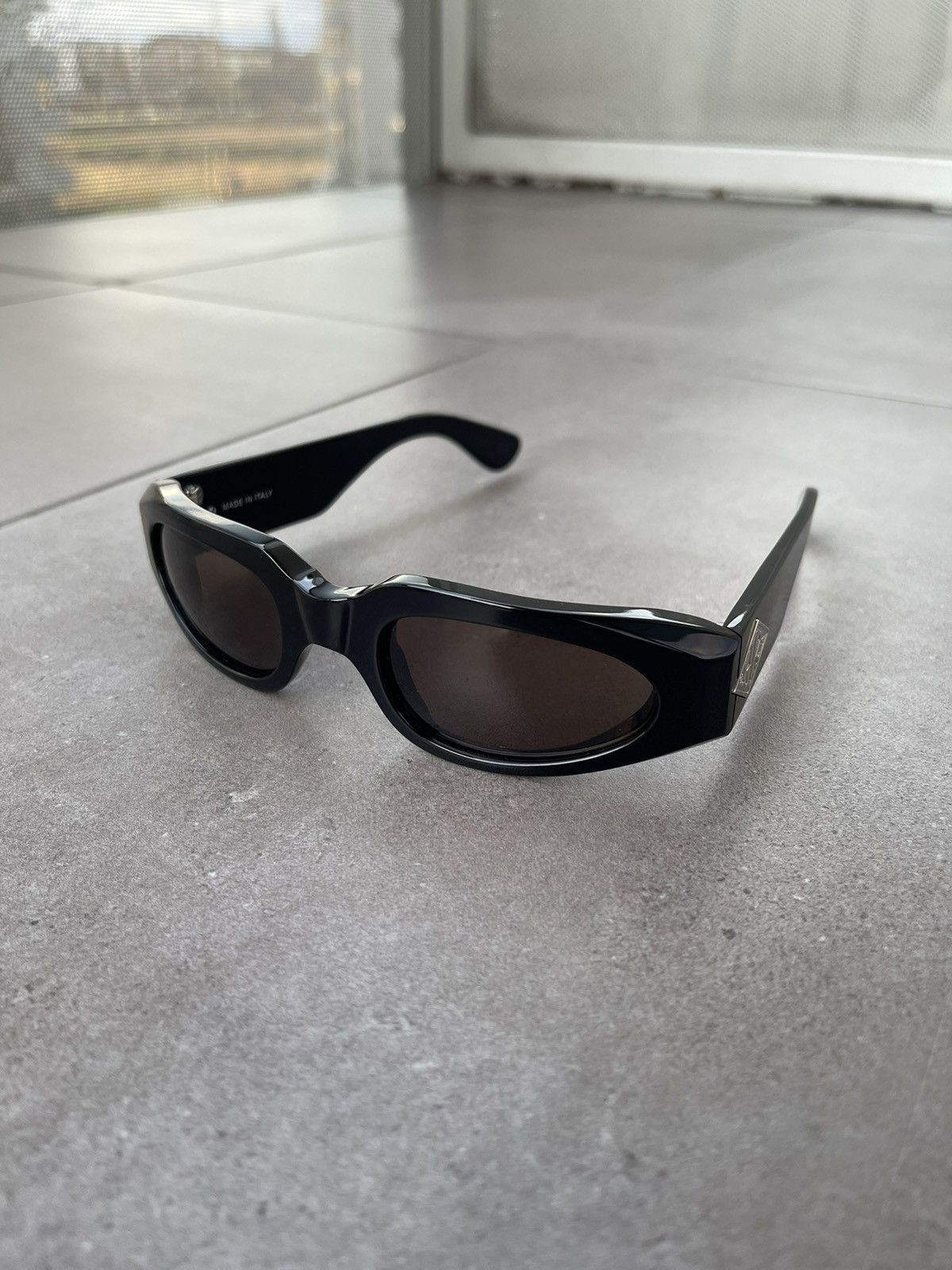 Han Kjobenhavn !DS! SS23 Han Kjobenhavn Dash Black Sunglasses Size ONE SIZE - 6 Thumbnail