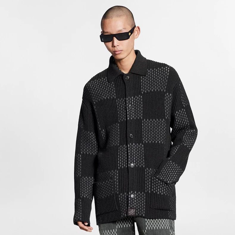 Louis Vuitton Louis Vuitton Nigo knit jacket 2505-Nextarrow Size US S / EU 44-46 / 1 - 9 Thumbnail