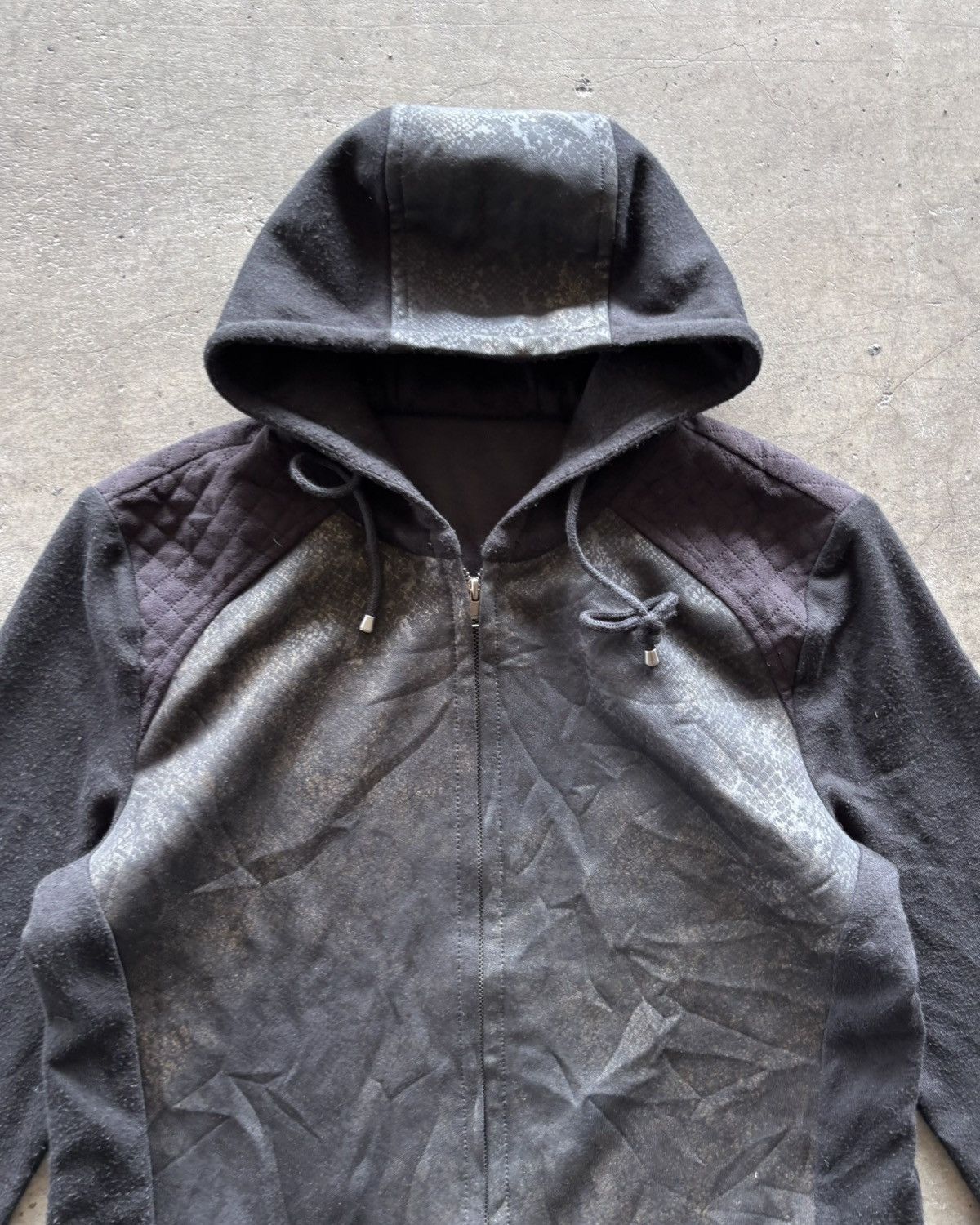 If Six Was Nine × Japanese Brand × Le Grande Bleu (L.G.B.) 14th Addiction Ifsixwasnine Snake Skin Hoodie Size US M / EU 48-50 / 2 - 3 Thumbnail