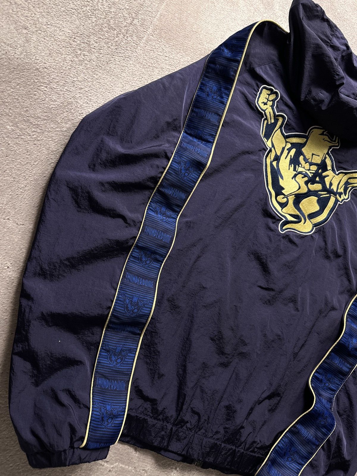 Thunderdome Vintage 00s Thunderdome Hardcore Rave Gabber Big Logo Jacket Size US L / EU 52-54 / 3 - 6 Thumbnail